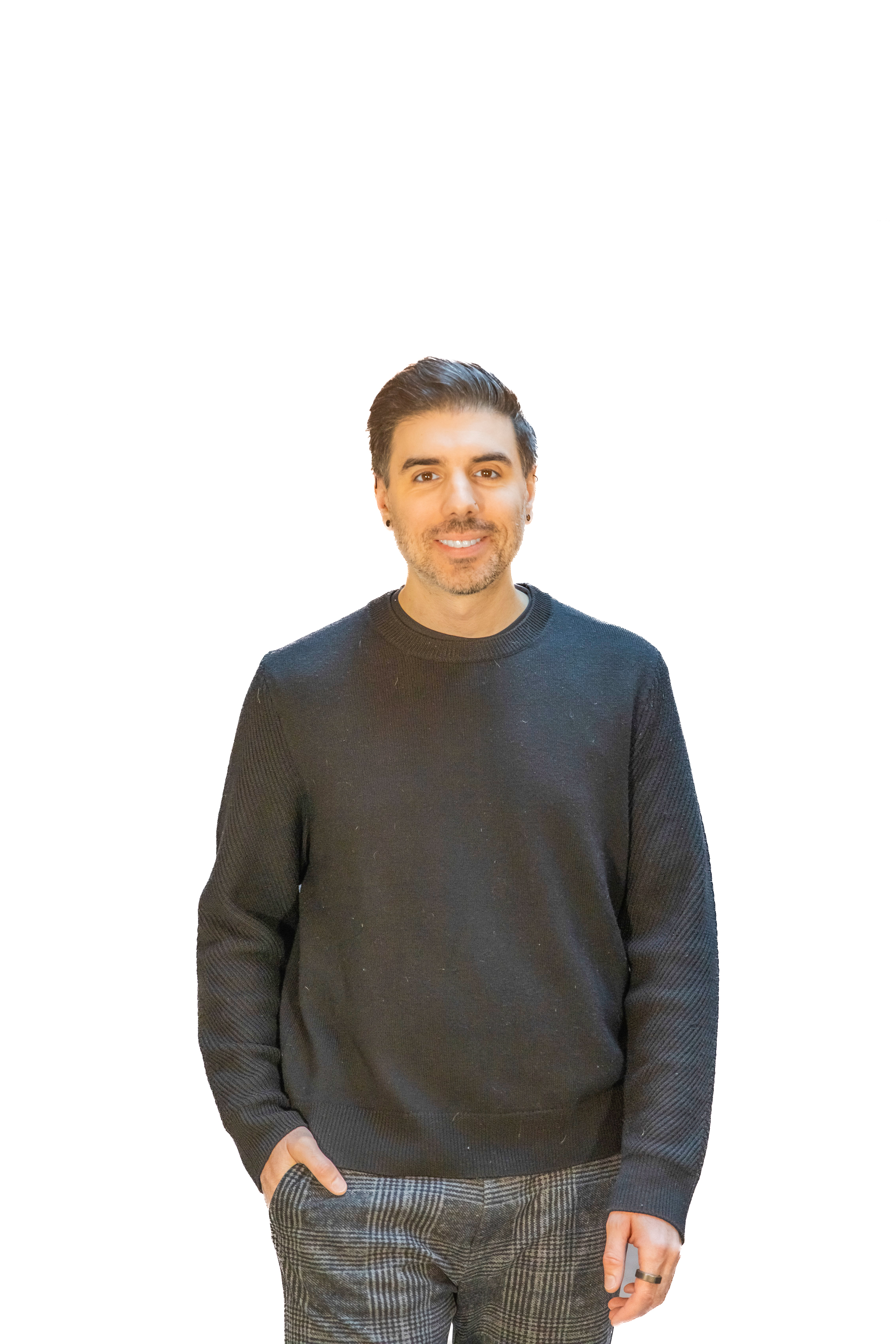 Portrait of CJ Infantino, founder of Project Grief